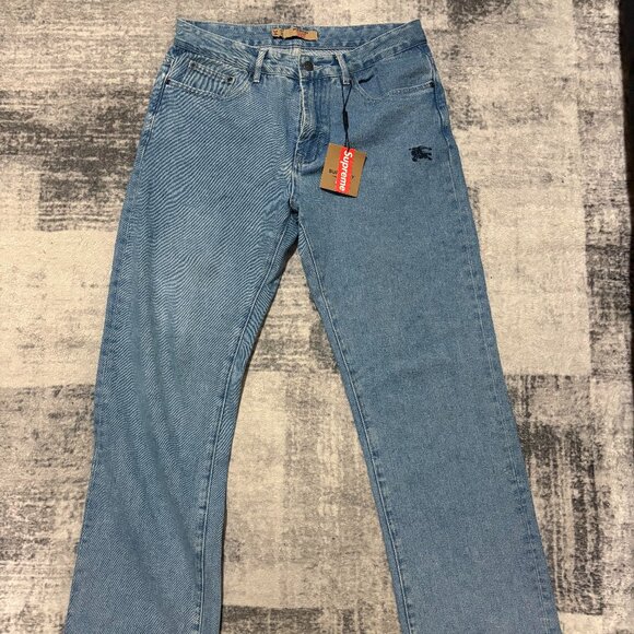 Supreme x Burberry Jeans – Size 34 - Picture 1 of 6
